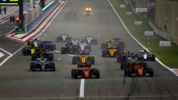 Bahrain race start